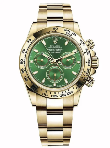 Superclone Rolex Daytona John Mayer Green Dial 116508