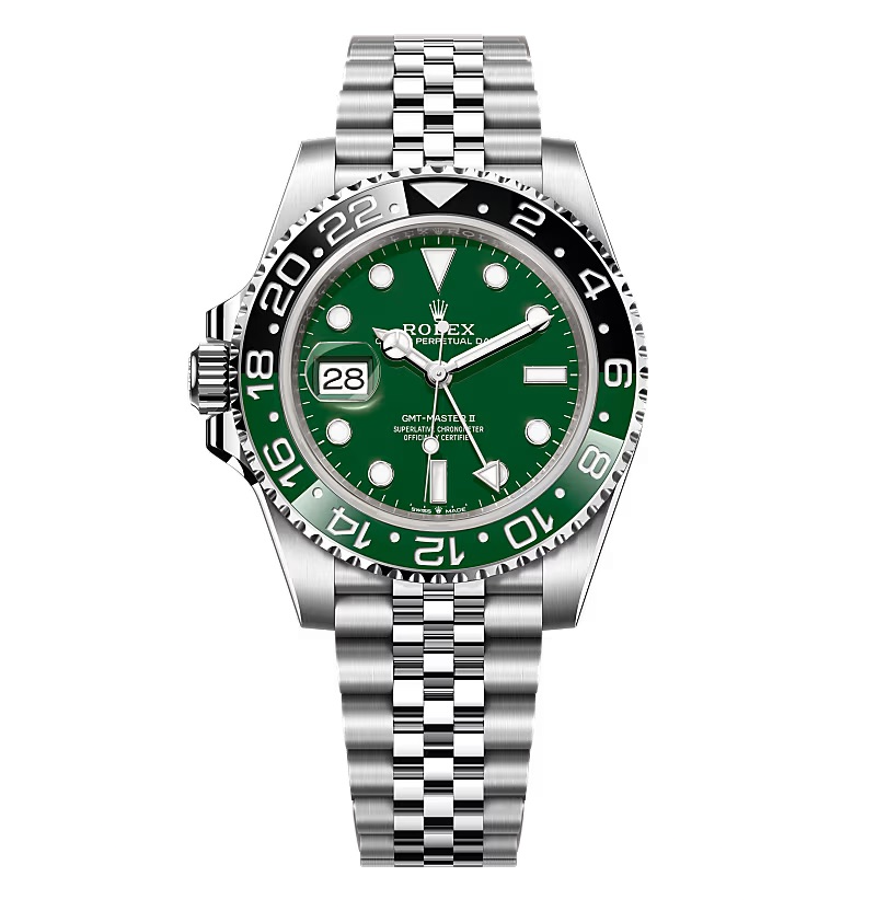 Superclone-Rolex-GMT-Master-II-40-mm-126729VTNR-Jubilee-Absinthe.webp
